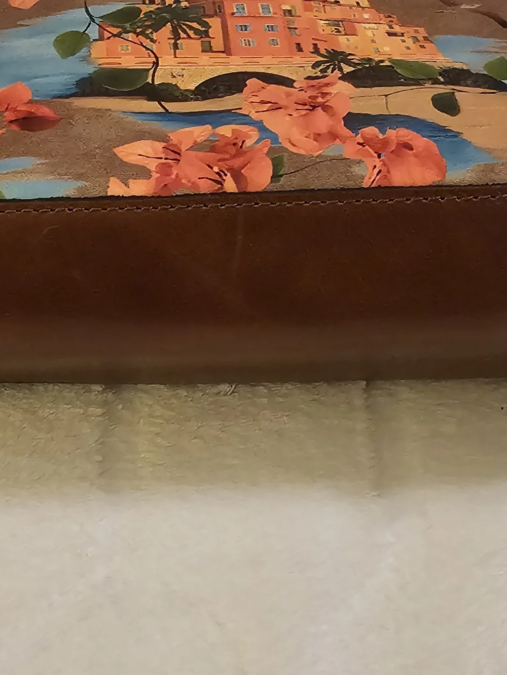 Patricia Nash French Riveria Collection Chauncy Leather Satchel NWT